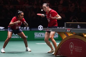 乒乓球混团世界杯｜赛制不利于“偏科”队伍，男强女弱的法国队险些无缘八强